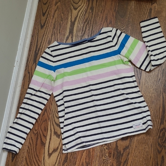 Talbots Striped Long Sleeve Tee - Picture 1 of 4